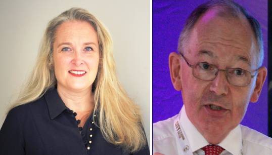 2023 New Year Honours awardees Catherine Spencer and Iain Mackinnon. Image: The Seafarers' Charity/Maritime Skills Alliance Image:2023 New Year Honours awardees Catherine Spencer and Iain Mackinnon. Image: The Seafarers' Charity/Maritime Skills Alliance