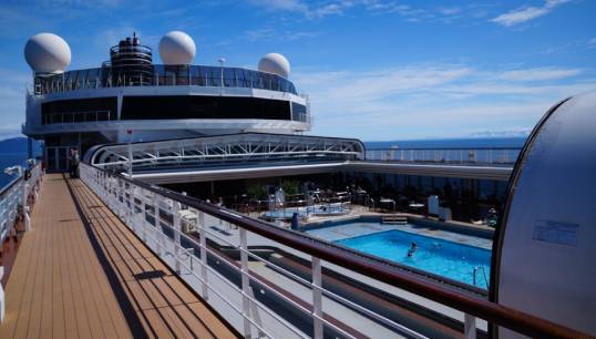 Image:Cruise ships where Nautilus members work: Holland America Line's Nieuw Amsterdam. Image: Richard N Horne/Wikimedia Commons