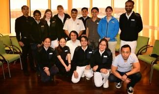 Crew from cruiseship Aida Luna. Image: Ina Wettig/ AIDA Luna Image:Crew from cruiseship Aida Luna. Image: Ina Wettig/ AIDA Luna