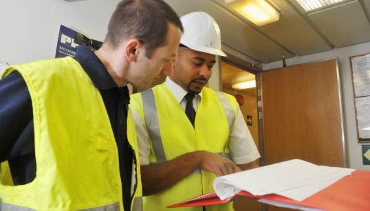 The safety exam questions on navigation and stability have been amended and the exam is now reduced from 3 hours to 2.5 hours. Image: MCA safety inspection. M Crozet/ILO Image: The safety exam questions on navigation and stability have been amended and the exam is now reduced from 3 hours to 2.5 hours. Image: MCA safety inspection. M Crozet/ILO