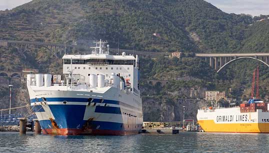 File image of the Euroferry Olympia on the Amalfi Coast in 2019. Credit: Ra Boe/Wikimedia Commons Image:File image of the Euroferry Olympia on the Amalfi Coast in 2019. Credit: Ra Boe/Wikimedia Commons