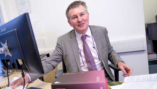 Nautilus director legal services Charles Boyle. Image: Jess Hurd/Nautilus International Image:Nautilus director legal services Charles Boyle. Image: Jess Hurd/Nautilus International