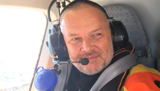 Phil Day, director of operations Northern Lighthouse Board, taking a helicopter to visit a lighthouse. Images: With permission
Image:Phil Day, director of operations Northern Lighthouse Board, taking a helicopter to visit a lighthouse. Images: With permission
