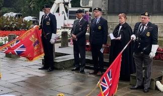 Nautilus member John Clarry (middle) leads the Merchant Navy Day service at the Harrogate war memorial . The service was conducted by the Harrogate branch of the Merchant Navy Association, which is happy to welcome new joiners. Image: courtesy of Mr Clarry Image:Nautilus member John Clarry (middle) leads the Merchant Navy Day service at the Harrogate war memorial . The service was conducted by the Harrogate branch of the Merchant Navy Association, which is happy to welcome new joiners. Image: courtesy of Mr Clarry