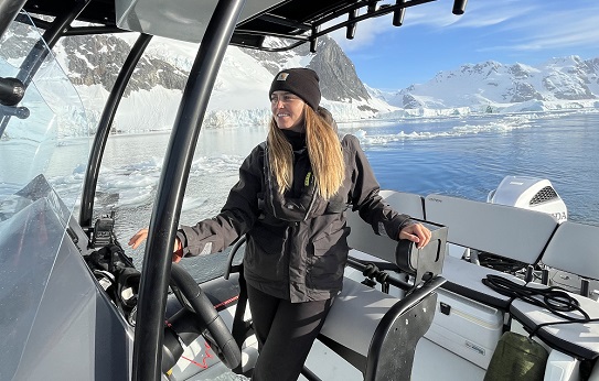 A trip to Antarctica was one of the most memorable Liberty experienced as a bosun. All images: @travelwithliberty Image:A trip to Antarctica was one of the most memorable Liberty experienced as a bosun. All images: @travelwithliberty